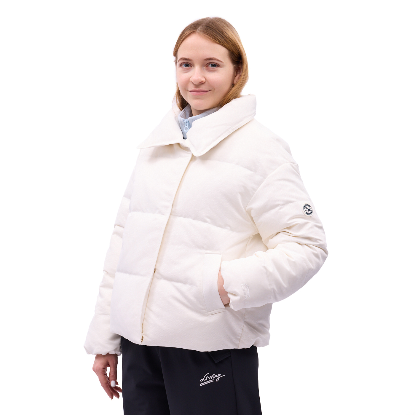 AYMV308-2 Пуховик Sports Style белый